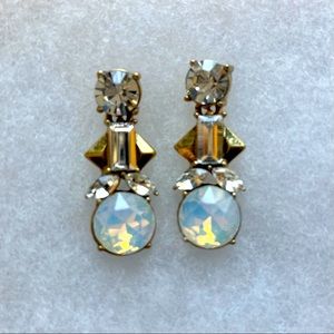 J. Crew Iridescent Gemstone Drop Earrings